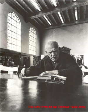 Eric Hoffer in the San Francisco Library